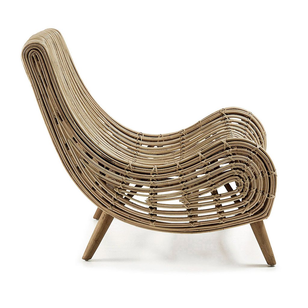 Sillón Escultural ‘Trono de Rattan’ con Envío Gratis en DEKO