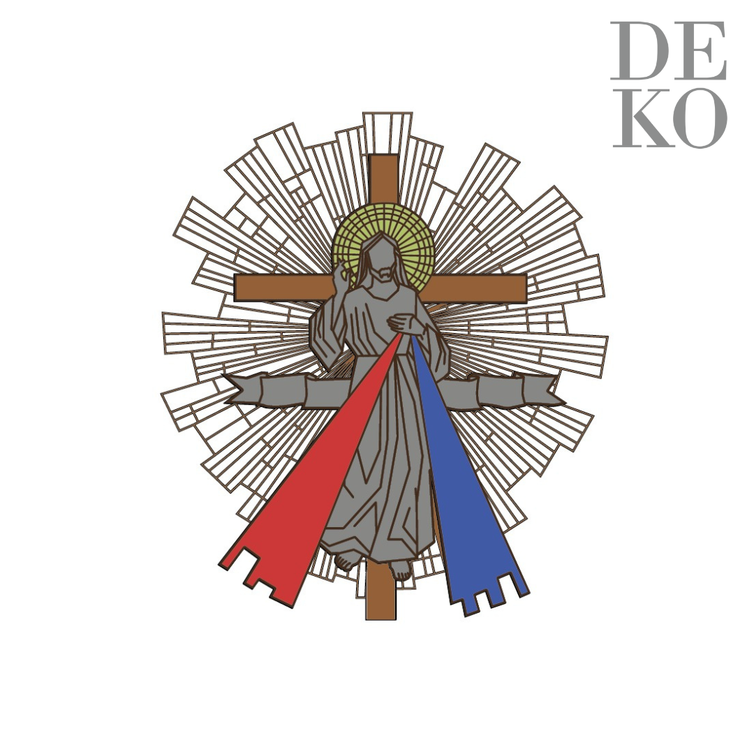 Cristo de la Misericordia Personalizable con Envío Gratis
