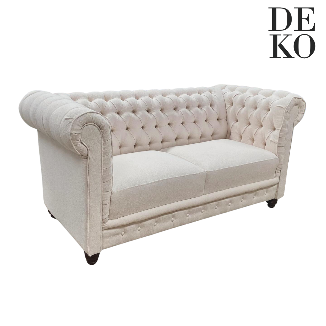 Loveseat Chesterfield Sillones | Muebles DEKO | Comodidad en Cuero