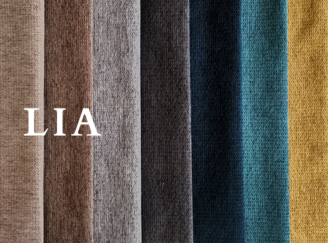 Tejido Lia 100% poliéster texturizado con variedad de diseños