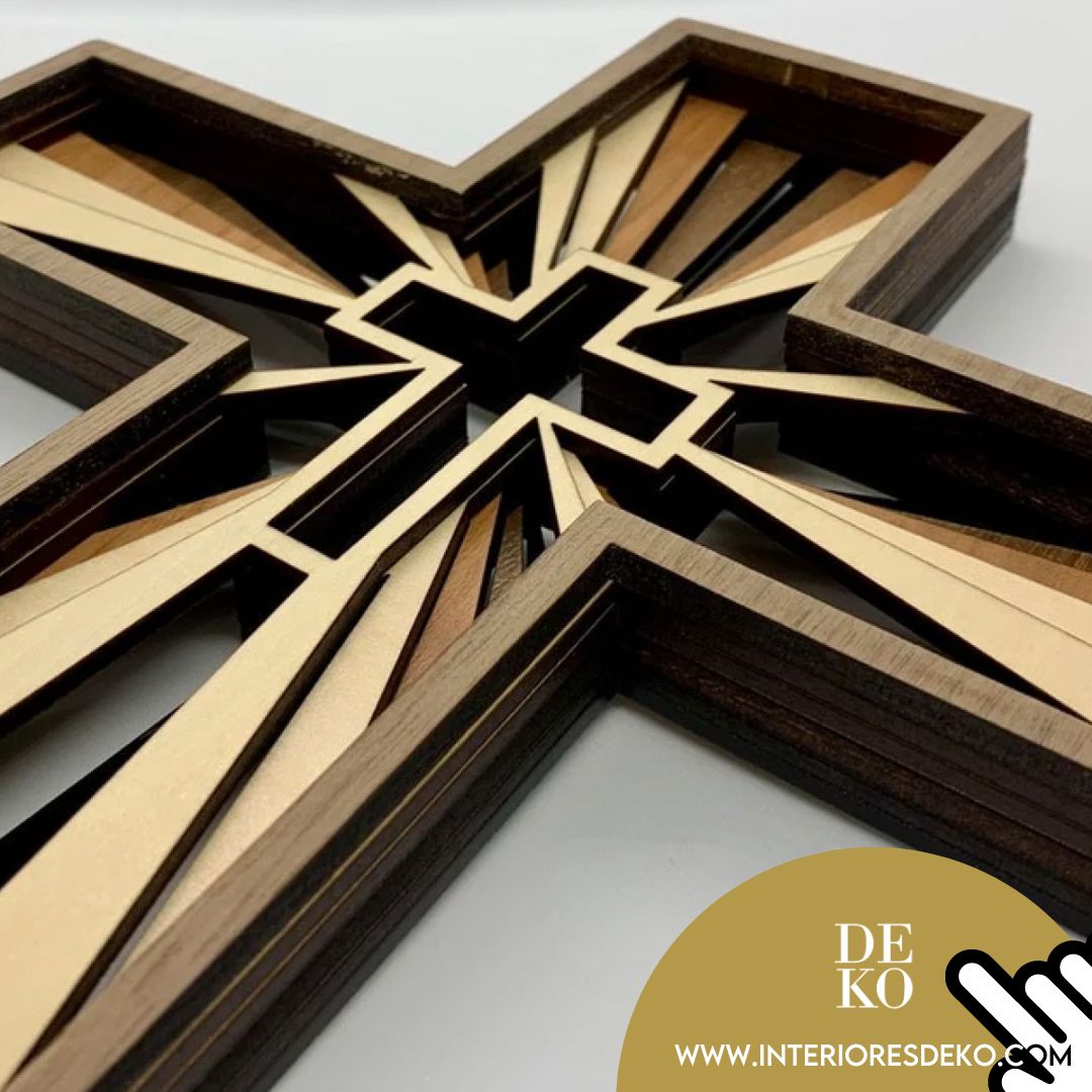 Paneles 3D Para Paredes - Cruz Divina con Envío Gratis en DEKO
