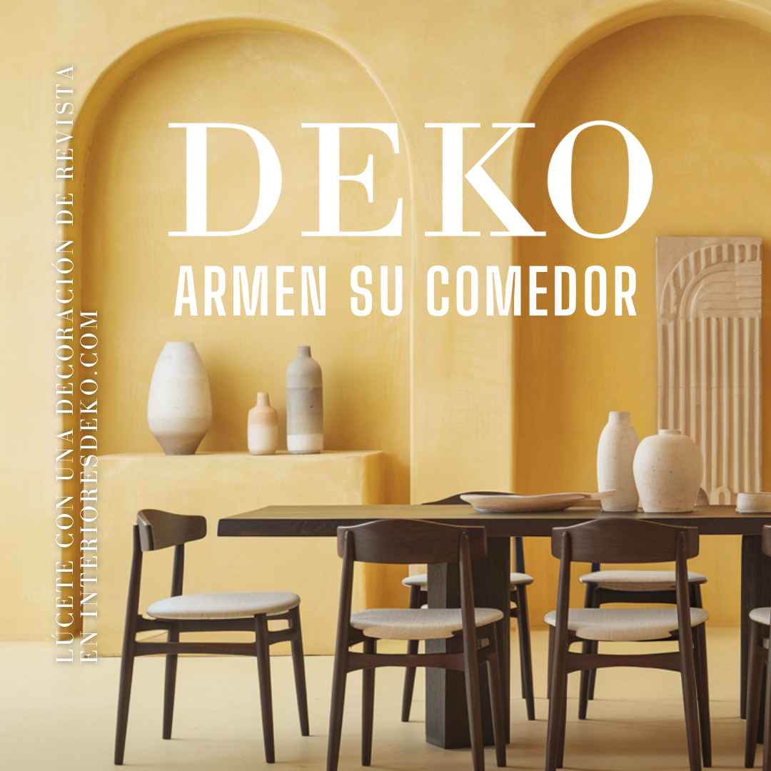 Comedor a medida en DEKO, diseñado según tus preferencias y espacio disponible