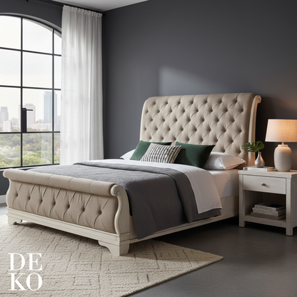 Cama Sleigh ‘Regencia’ (King Size) con Envío Gratis en DEKO