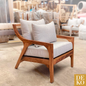 Sillón Individual de Parota - Modelo Chocolate con Envío Gratis en DEKO
