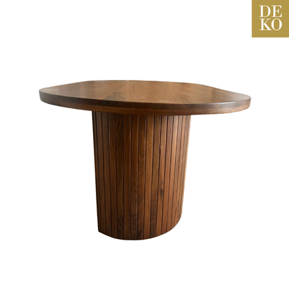 Mesa de Comedor de Parota Modelo Arcos Nogal con Envío Gratis en DEKO