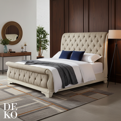 Cama Sleigh ‘Regencia’ (King Size) con Envío Gratis en DEKO