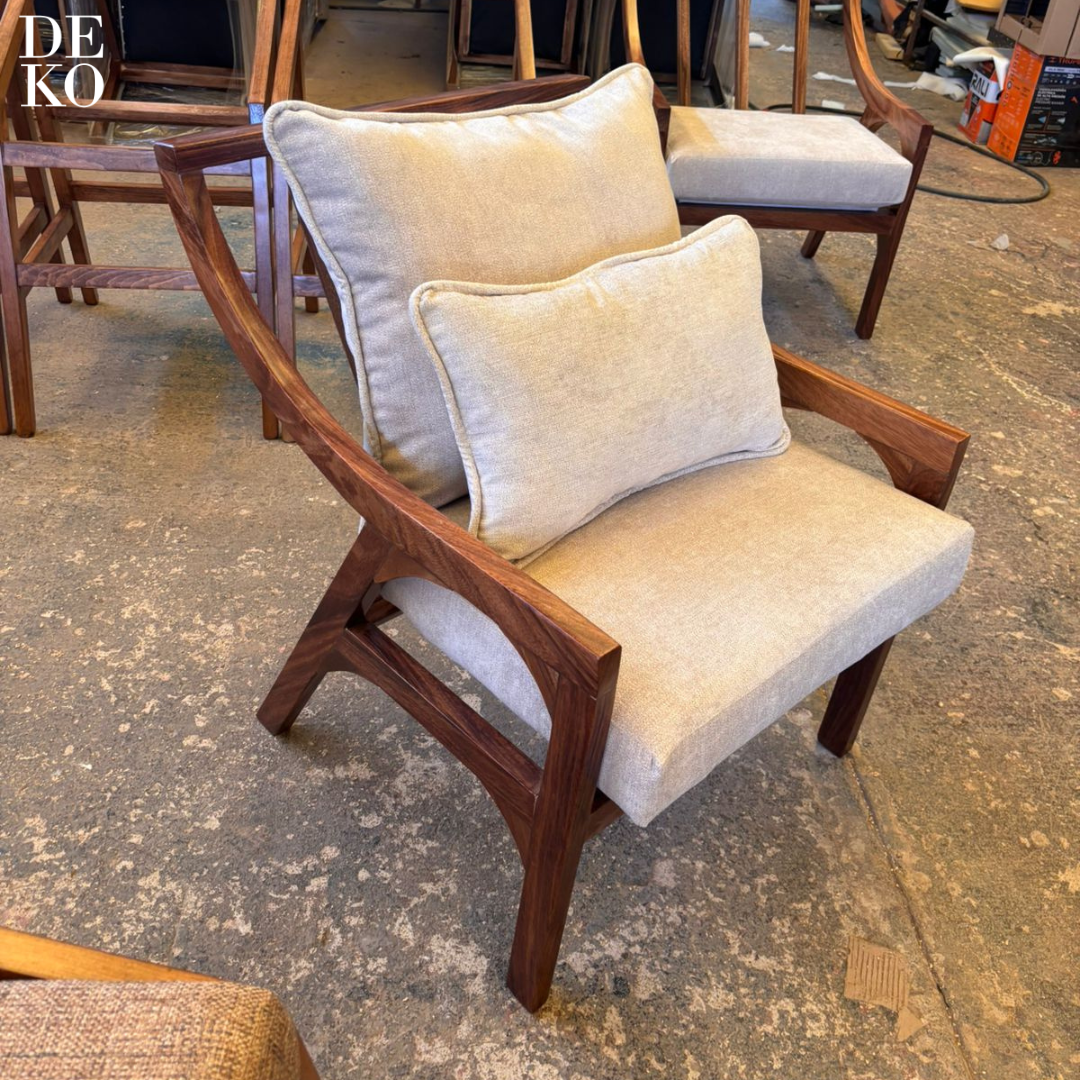 Sillón Individual de Parota - Modelo Chocolate con Envío Gratis en DEKO