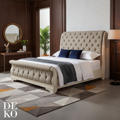 Cama Sleigh ‘Regencia’ (King Size) con Envío Gratis en DEKO