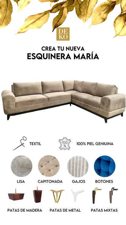 Salas Esquineras - Modelo Maria Corner con Envío Gratis en DEKO