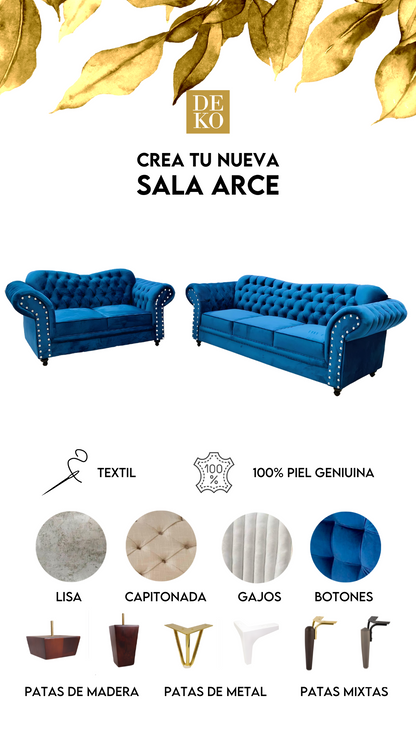 Salas Modernas - Modelo Arce 3/2 con Envío Gratis en DEKO