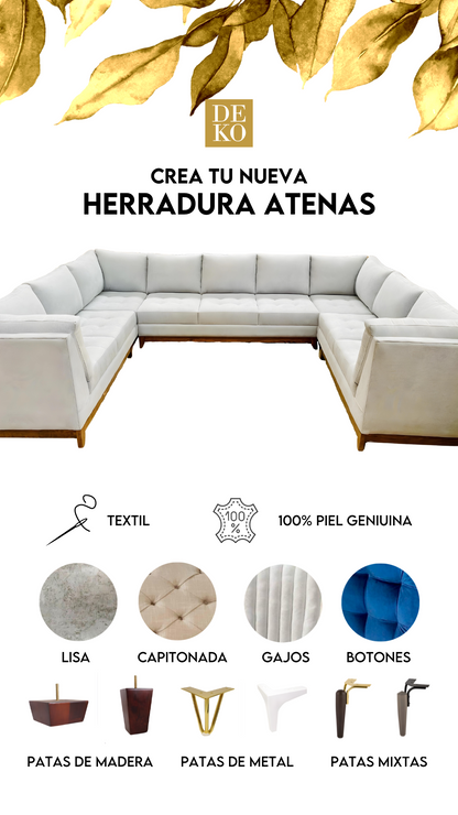 Salas Esquineras - Modelo Atenas Herradura con Envío Gratis en DEKO