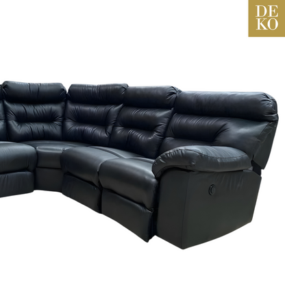 Sala de Piel Esquinera Reclinable Raptor con Envío Gratis en DEKO