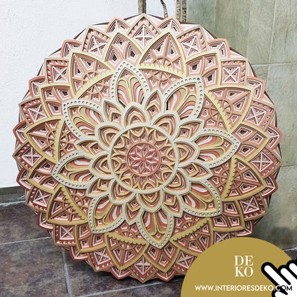 Paneles 3D Para Paredes - Modelo Mándala Elementos con Envío Gratis en DEKO