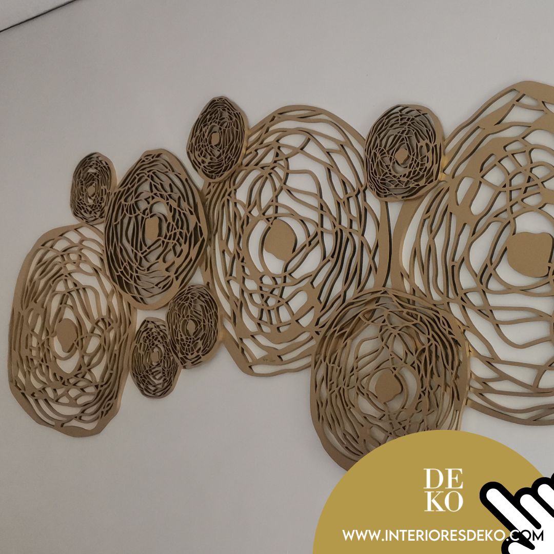 Paneles 3D Para Paredes - Modelo Nidos de Pájaro 10 con Envio Gratis en DEKO