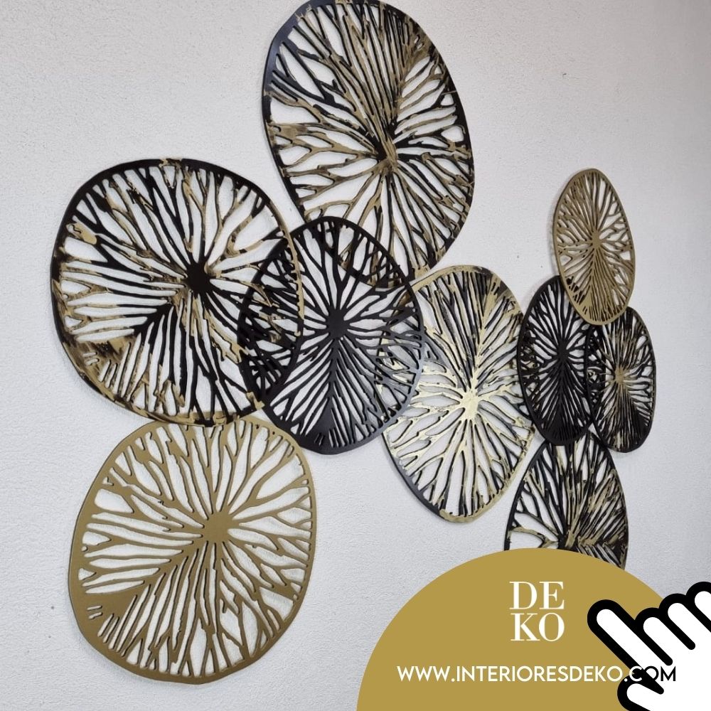 Paneles 3D Para Paredes - Modelo Círculos Naturaleza con Envío Gratis en DEKO