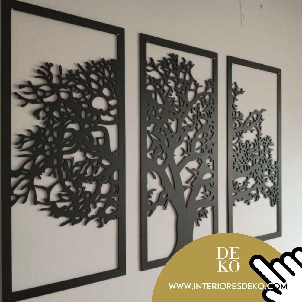 Paneles 3D Para Paredes - Modelo Árbol Bonsái con Envio Gratis en DEKO