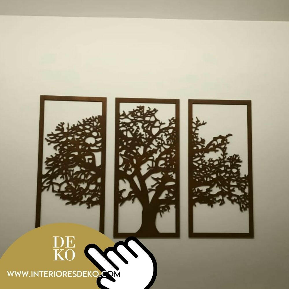 Paneles 3D Para Paredes - Modelo Árbol Bonsái con Envio Gratis en DEKO
