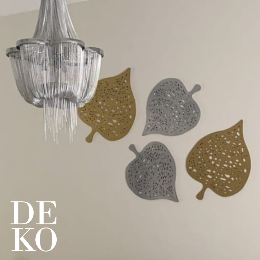 Paneles 3D Para Paredes - Modelo Hojas de Catalpa 6 con Envio Gratis en DEKO