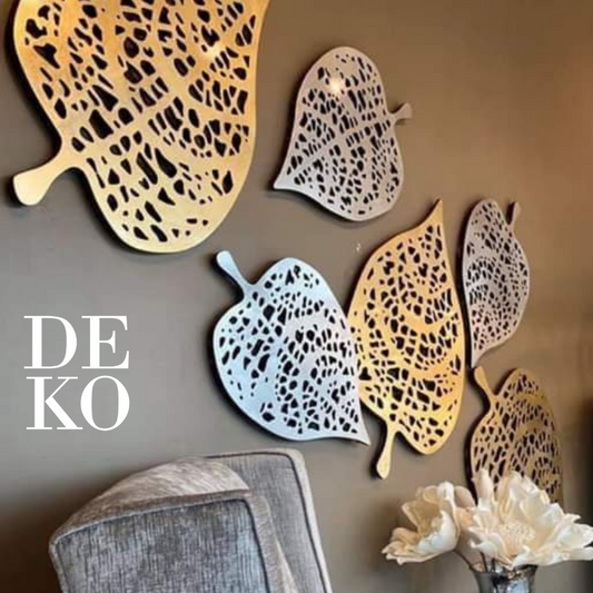 Paneles 3D Para Paredes - Modelo Hojas de Catalpa 6 con Envio Gratis en DEKO
