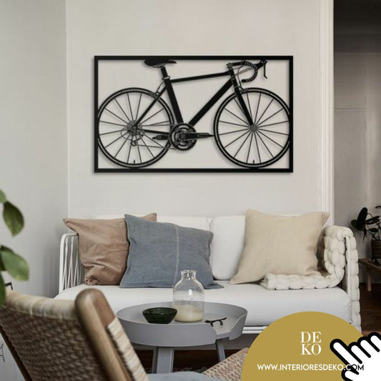 Paneles 3D Para Paredes - Modelo Bicicleta viajera con Envio Gratis en DEKO