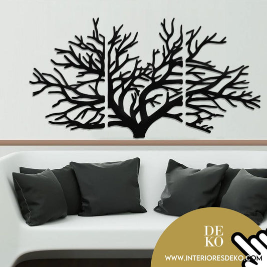 Paneles 3D Para Paredes - Modelo Árbol de Invierno con Envio Gratis en DEKO