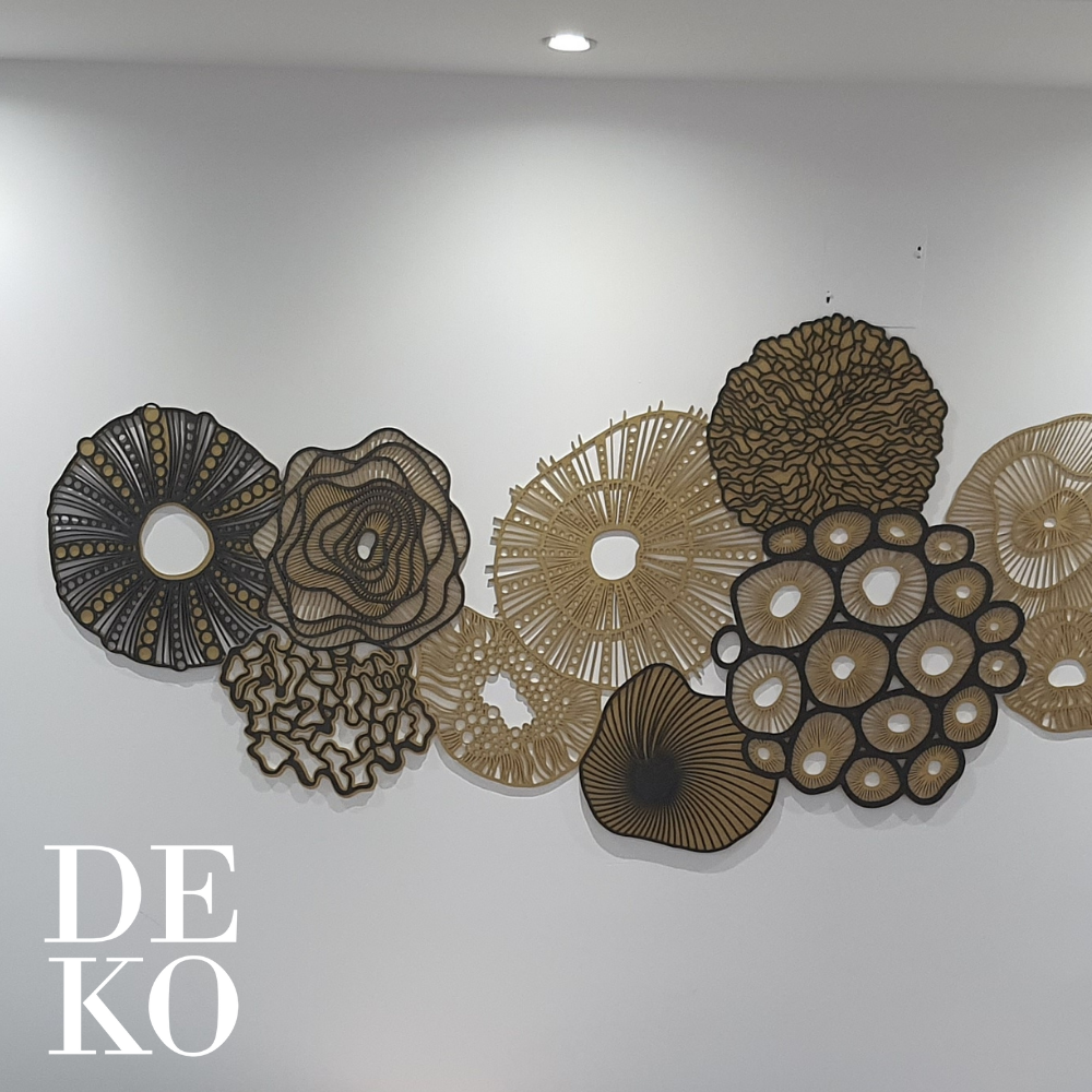 Paneles 3D Para Paredes - Modelo Arrecifes de Coral con Envío Gratis en DEKO