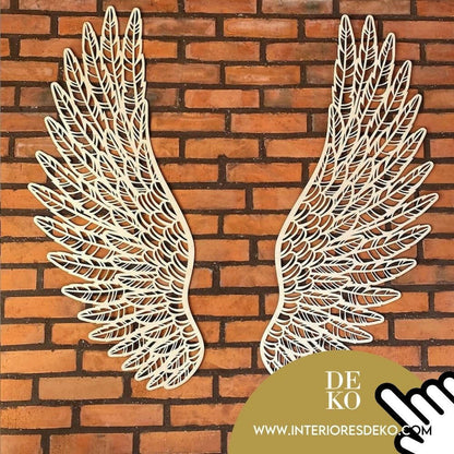 Paneles 3D Para Paredes - Modelo Panel Alas Victoria con Envió Gratis en DEKO