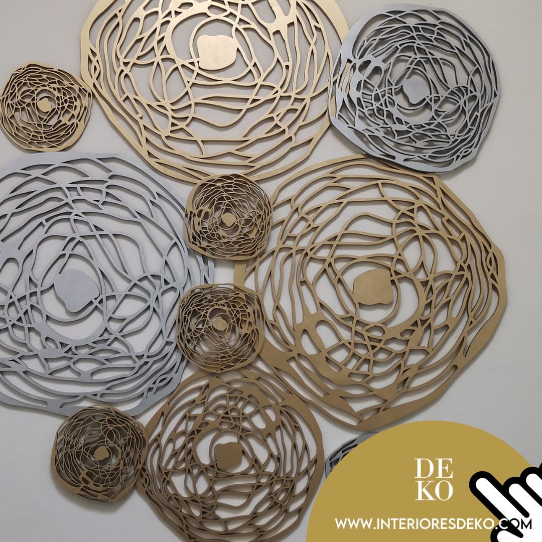 Paneles 3D Para Paredes - Modelo Nidos de Pájaro 10 con Envio Gratis en DEKO