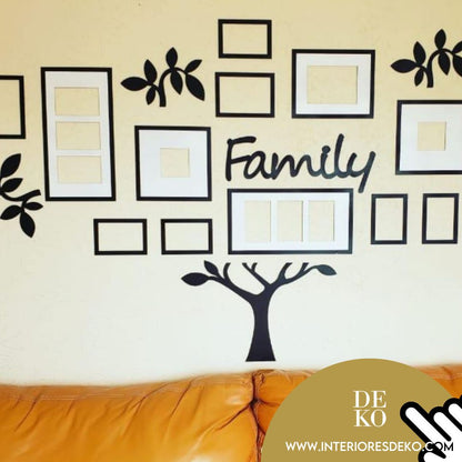 Paneles 3D Para Paredes - Modelo Árbol de Familia Grande con Envio Gratis en DEKO