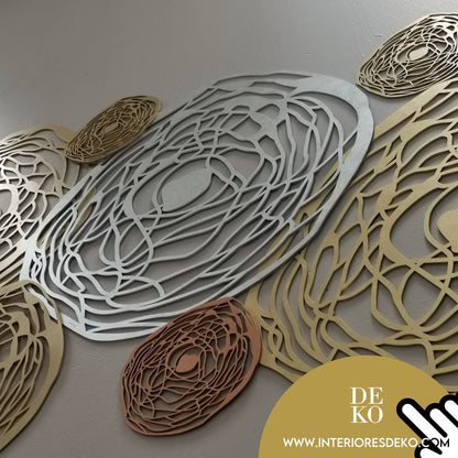 Paneles 3D Para Paredes - Modelo Nidos de Pájaro 10 con Envio Gratis en DEKO