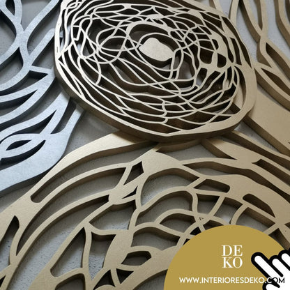 Paneles 3D Para Paredes - Modelo Nidos de Pájaro 10 con Envio Gratis en DEKO