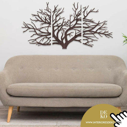 Paneles 3D Para Paredes - Modelo Árbol de Invierno con Envio Gratis en DEKO