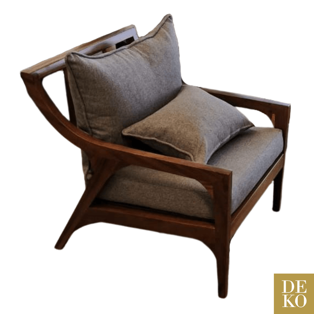 Sillón Individual de Parota - Modelo Chocolate con Envío Gratis en DEKO