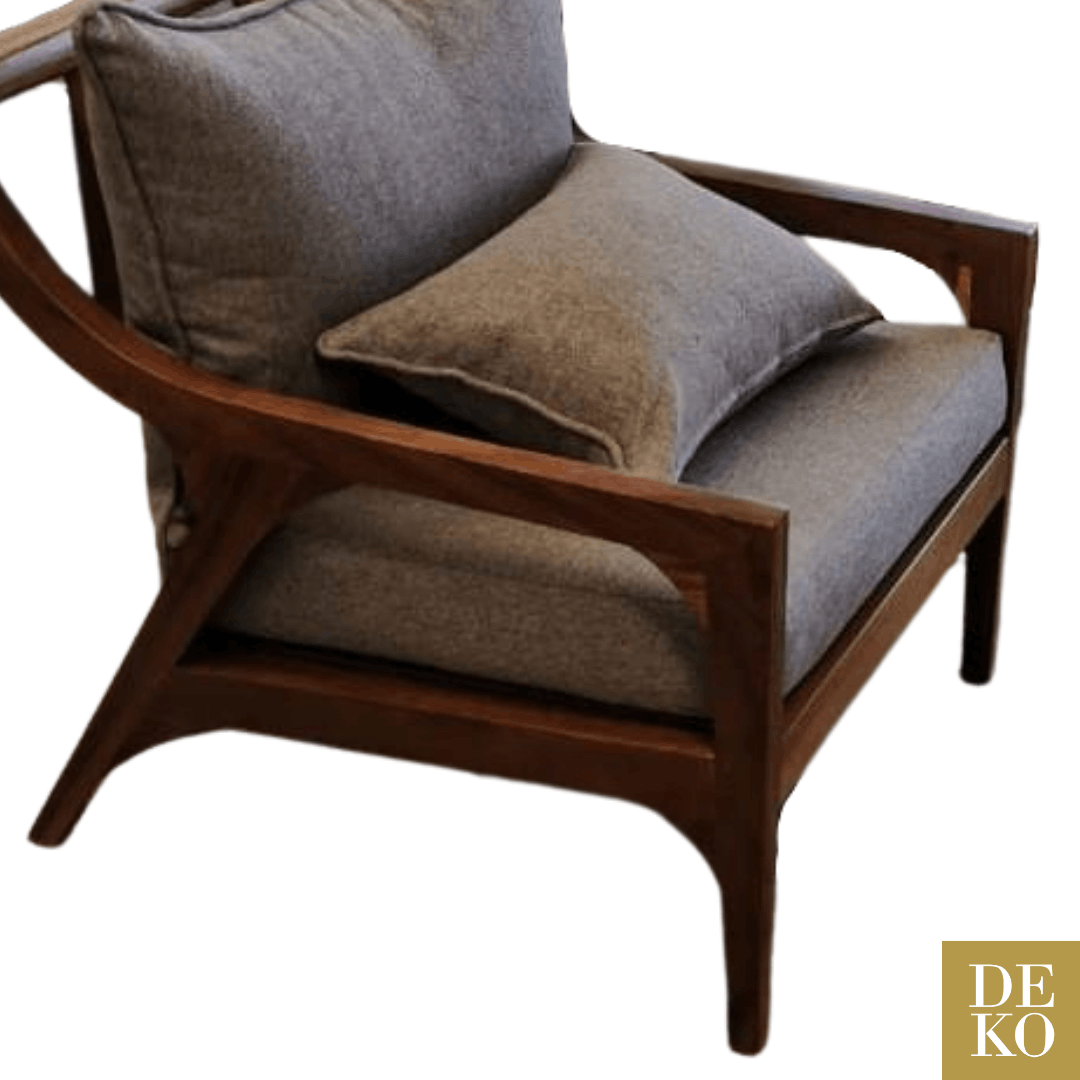 Sillón Individual de Parota - Modelo Chocolate con Envío Gratis en DEKO