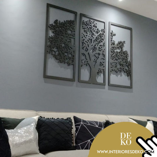 Paneles 3D Para Paredes - Modelo Árbol Bonsái con Envio Gratis en DEKO